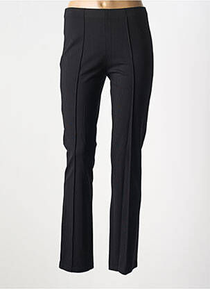 Pantalon slim taille élastique taille normale noir BARBARA LEBEK femme