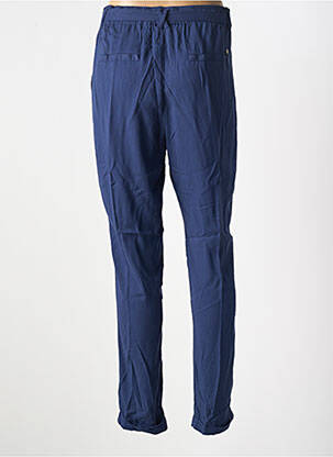 Pantalon slim taille élastique taille normale bleu DEELUXE femme