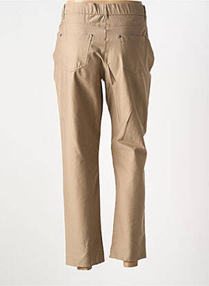 Pantalon 7/8 stretch taille normale beige MERI & ESCA femme