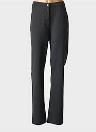 Pantalon droit stretch taille normale gris PIONEER femme
