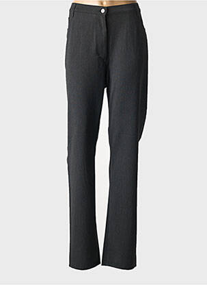 Pantalon droit stretch taille normale gris PIONEER femme