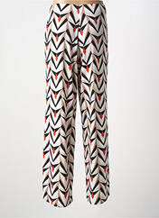 Pantalon droit blanc GEVANA pour femme seconde vue