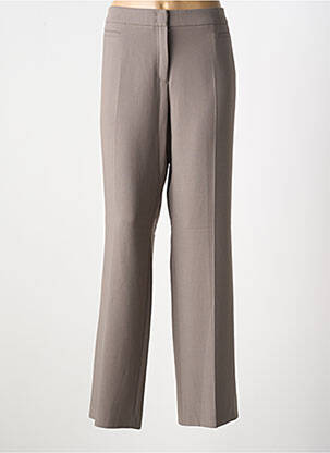 Pantalon droit marron GERRY WEBER pour femme