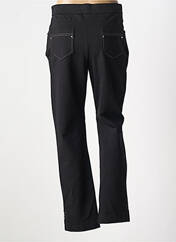 Pantalon droit noir CHRISTINE LAURE pour femme seconde vue