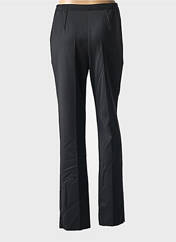 Pantalon droit noir GEVANA pour femme seconde vue