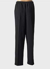Pantalon droit noir GEVANA pour femme seconde vue