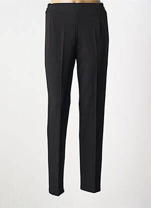 Pantalon droit noir GEVANA pour femme