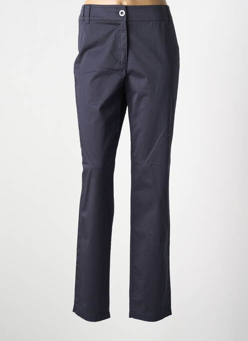 Pantalon chino tissage popeline taille normale bleu GERRY WEBER femme