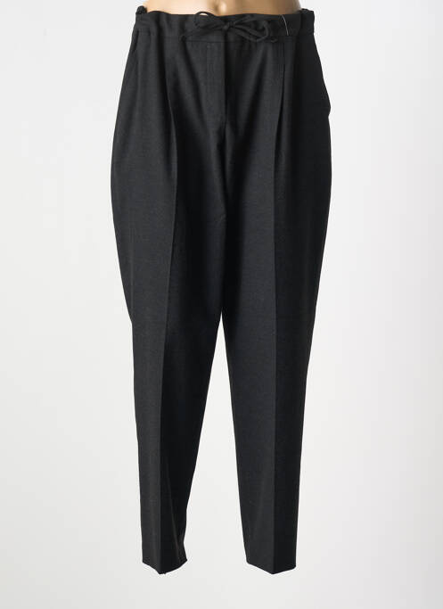 Pantalon large fermeture zippée sous rabat avec crochet taille normale noir GERRY WEBER femme
