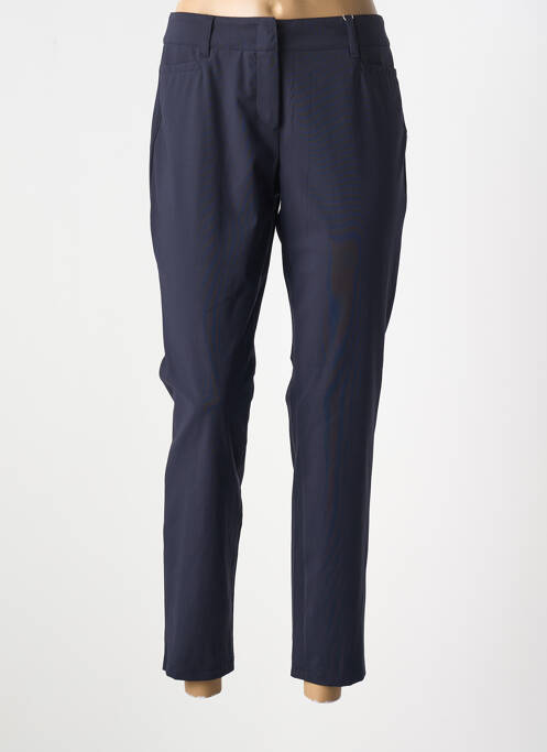 Pantalon 7/8 stretch taille normale bleu GERRY WEBER femme