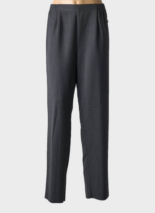Pantalon droit stretch taille normale gris GEVANA femme