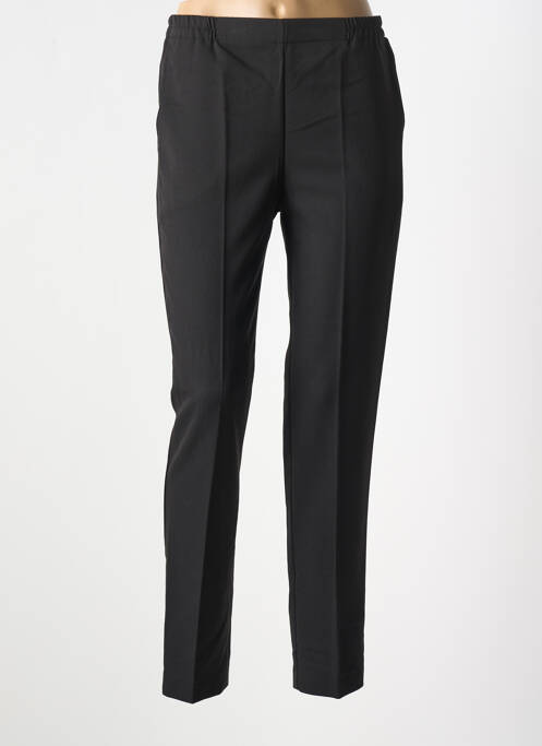 Pantalon slim taille élastique taille normale noir GEVANA femme