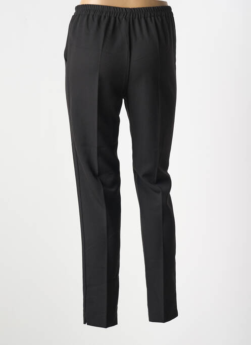 Pantalon slim taille élastique taille normale noir GEVANA femme