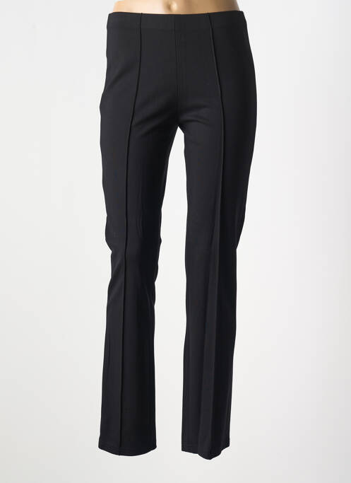 Pantalon slim taille élastique taille normale noir BARBARA LEBEK femme