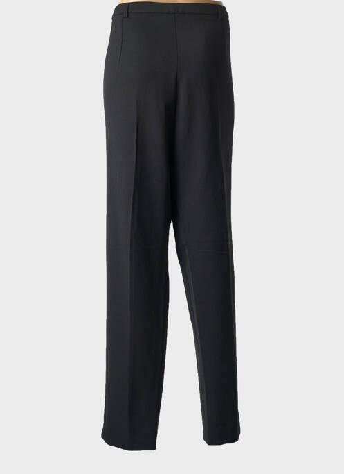 Pantalon droit stretch taille normale noir FRANCE RIVOIRE femme