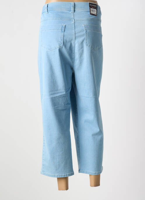 Pantalon 7/8 bleu ANNA MONTANA femme