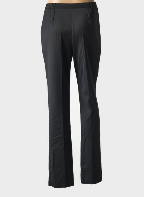 Pantalon droit noir GEVANA femme