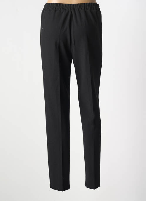Pantalon droit noir GEVANA femme