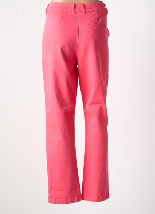 Pantalon droit rose GARCIA femme