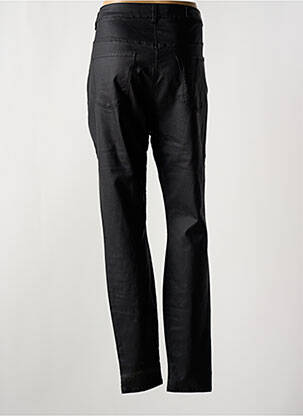 Pantalon slim tissage enduit taille normale noir VERO MODA femme