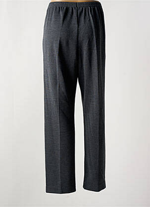 Pantalon droit stretch taille haute gris GRIFFON femme