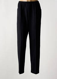 Pantalon droit stretch taille normale noir GRIFFON femme