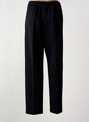 Pantalon droit stretch taille normale noir GRIFFON femme