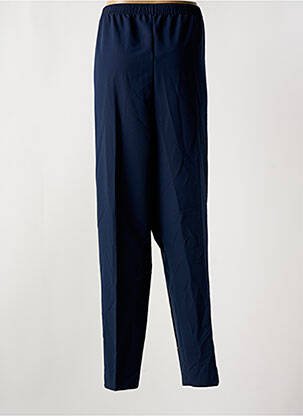 Pantalon droit taille haute taille haute bleu GRIFFON femme