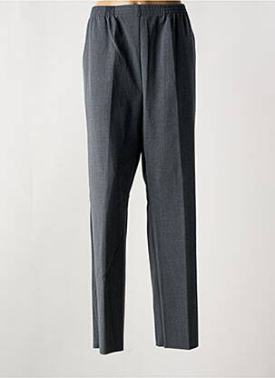 Pantalon droit taille normale taille normale gris GRIFFON femme