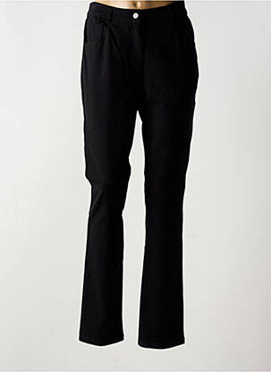 Pantalon slim stretch taille normale noir GRIFFON femme