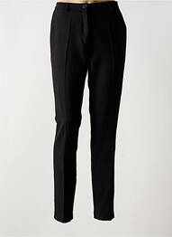Pantalon slim taille élastique taille normale noir GRIFFON femme