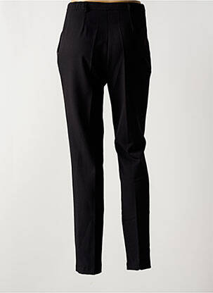 Pantalon slim taille élastique taille normale noir GRIFFON femme