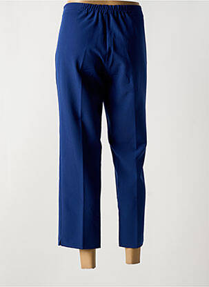 Pantalon 7/8 taille élastique taille normale bleu GRIFFON femme