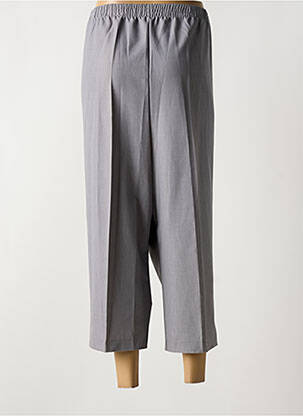 Pantacourt coupe droite taille normale gris GRIFFON femme