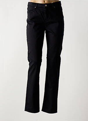 Jeans coupe slim stretch taille normale noir KANOPE femme