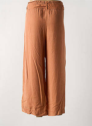 Pantalon 7/8 stretch taille normale orange KANOPE femme