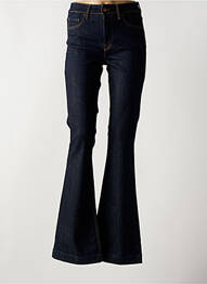 Jean coupe flare taille haute taille haute bleu SALSA femme