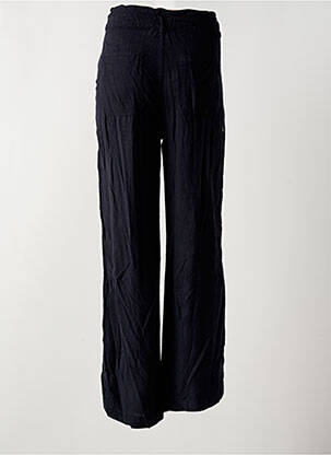 Pantalon flare taille à pinces taille haute noir TEDDY SMITH femme