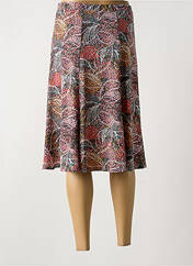 Jupe mi-longue rouge GEVANA pour femme seconde vue