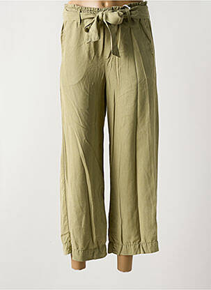 Pantalon 7/8 vert KANOPE pour femme
