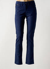 Pantalon slim bleu GEVANA pour femme seconde vue
