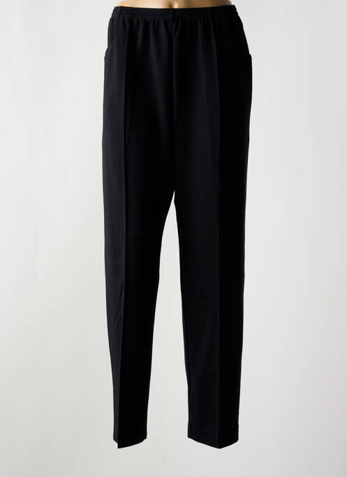 Pantalon droit stretch taille normale noir GRIFFON femme