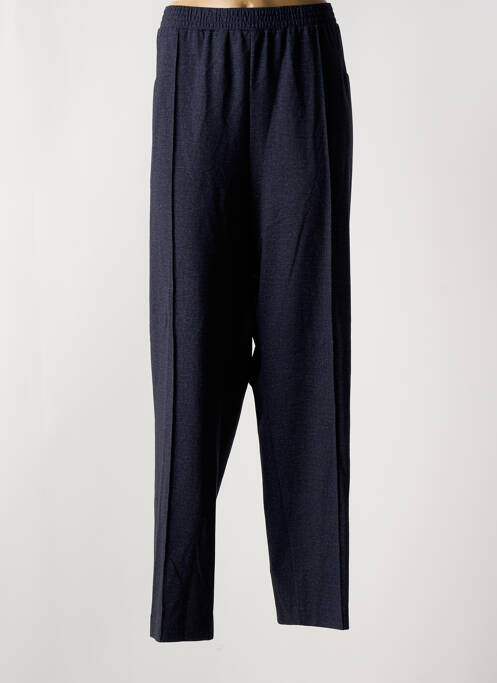 Pantalon droit stretch taille normale bleu GRIFFON femme