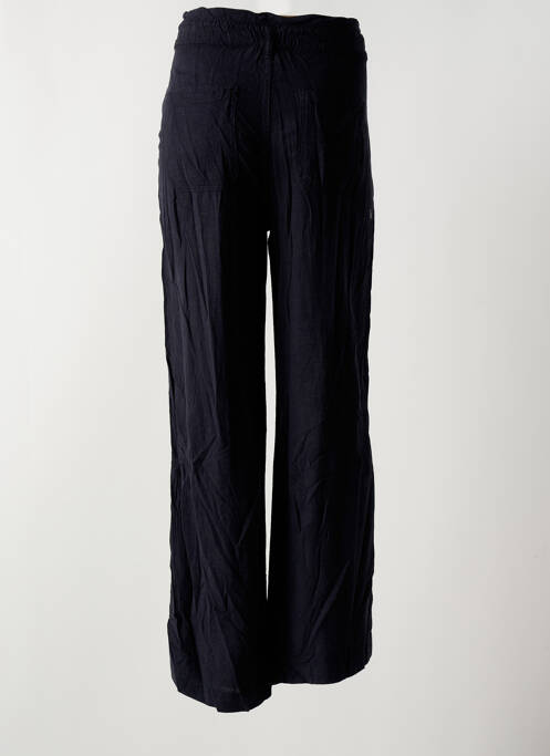 Pantalon flare taille à pinces taille haute noir TEDDY SMITH femme