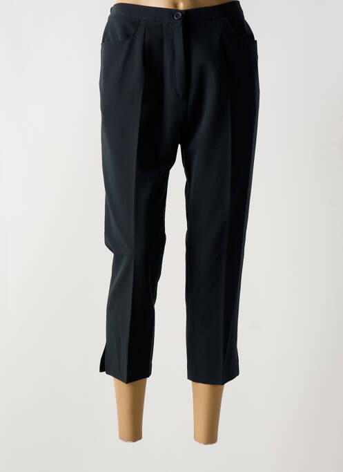Pantacourt taille élastique taille normale noir GRIFFON femme