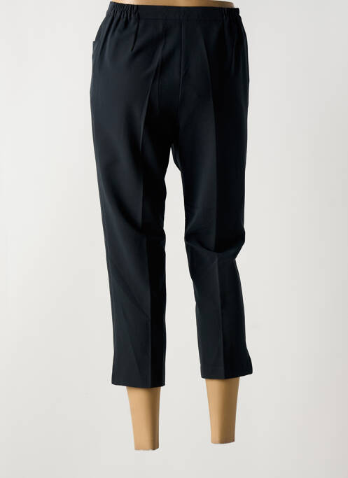 Pantacourt taille élastique taille normale noir GRIFFON femme
