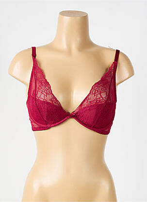 Soutien-gorge légère et transparente haut soutien-gorge emboitant violet LINGERIE STORY femme