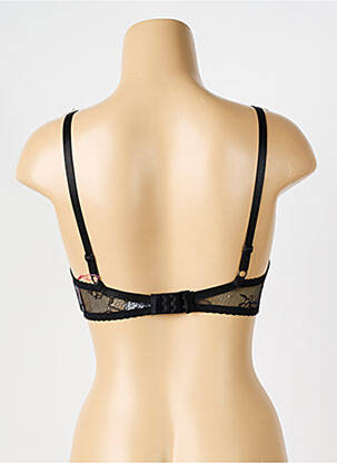 Soutien-gorge légère et transparente haut soutien-gorge emboitant noir LINGERIE STORY femme