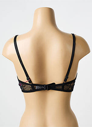 Soutien-gorge légère et transparente haut soutien-gorge emboitant noir LINGERIE STORY femme