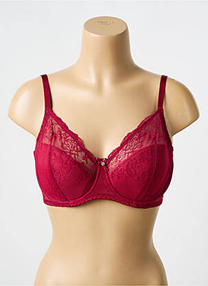 Soutien-gorge légère et transparente haut soutien-gorge emboitant violet LINGERIE STORY femme